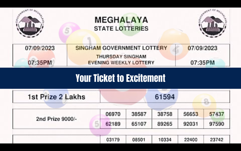 MEGHALAYA STATE LOTTERY RESULT TODAY